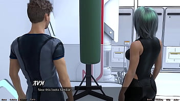 Preview 2 of Asian Girl Love Black Cock - Stranded In Space #57 - They Have A Crush On Me