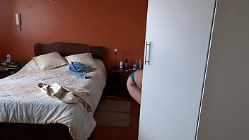 Preview 2 of Mom And Son Big Boobs Com Story - I jerk off watching my stepmother show off in lingerie and ask me to cum