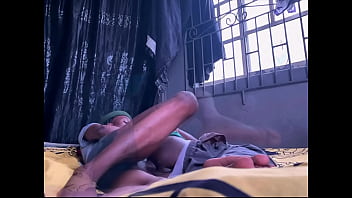 Preview 1 of Chandhigarh Girl Bathing Neud - Cute African teens roommate on bed (cd:1)