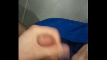 Preview 4 of Dangerous Nails Handjob - latino guy jerking his dick
