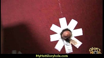 Preview 1 of Full Penetrating - Black Chick Gives Gloryhole Blowjob 8