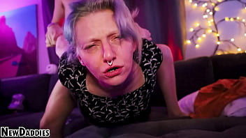 Preview 4 of Pashto Mujra Xnxxx - Blonde Cum Dumpster Gets Screaming Orgasm