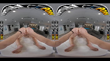 Preview 2 of Boobs Pressing Video Mp4 - VIRTUAL PORN - Gia OhMy&#039_s Pussy Gets Penetrated In Several Positions Making Her Cum Several Times