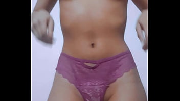 Preview 3 of Bacha Porn Small - trying out my new underwear for my stepbrother