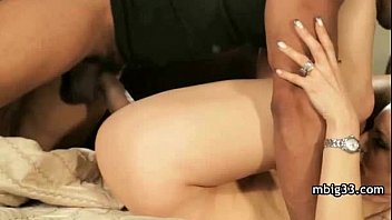 Preview 4 of Big Chic - Busty chick devours a big black cock