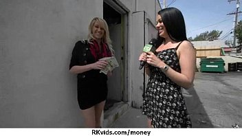 Preview 2 of Dread Hor - Tight teen fucks a man in front of the camera for cash 24