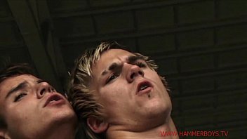 Preview 2 of Mir Und Katja - Face huge cum from Hammerboys TV