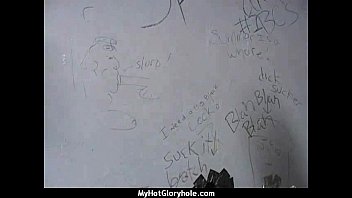 Preview 1 of Mom Share Sex On Bed - Ebony teen shows off her blowjob skills at gloryhole 30