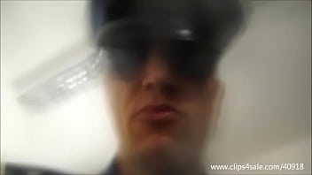 Preview 4 of Mature Wife Jerks Money - PRISON COP WRAPPED HEAD OF SLAVE - 114