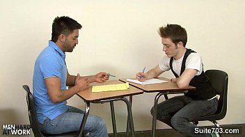 Preview 1 of Horror Small Porn - Gay students fucking in the classroom
