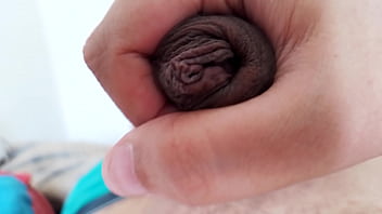 Preview 2 of Mom Pudi Sex Cry - Slowly stroking my uncut cock,  jacking off my uncut cock,  cumming,  closeup. April 14,  2024.