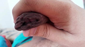 Preview 1 of Mom Pudi Sex Cry - Slowly stroking my uncut cock,  jacking off my uncut cock,  cumming,  closeup. April 14,  2024.