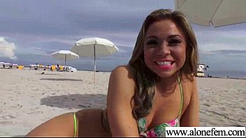 Preview 1 of Porny Mommy Ttt - Cute Alone Girl Please Herself With Things movie-07