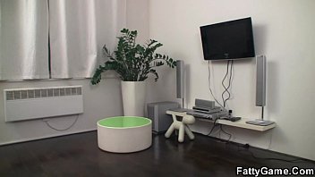 Preview 2 of Cute Euro Dick Woods - Skinny lad is seduced by busty bitch