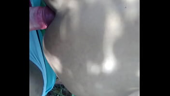 Preview 3 of Cum Shot Boob - Eu dando no mato