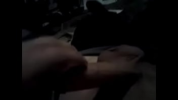 Preview 2 of Naked Lesbian Wedgie - Busting a dripping cumshot