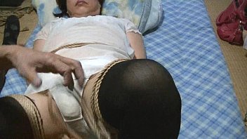 Preview 3 of Good Care - Jyosoukofujiko of nightwear was tied and showed masturbation