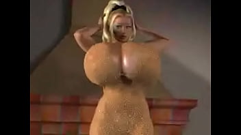 Preview 3 of Flogged Titties - 3D Milky Tits