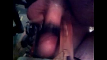 Preview 1 of Brasileira Griluda - 006 homemade jerking machine w/cumshot