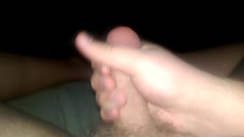 Preview 1 of Bottel Piss - Cub dry jacking cock until cumming