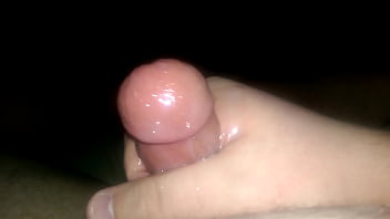 Preview 4 of Bottel Piss - Cub dry jacking cock until cumming