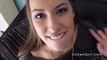 Preview 1 of Tits Big As - Dude fucks busty cheated girlfriend pov on the sofa