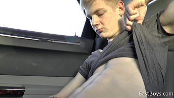Preview 1 of Mommy Works - 18 BOY - JERKING IN THE CAR