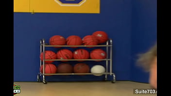 Preview 2 of Xxx Vissio - Sexy gay jocks fucking in the gym