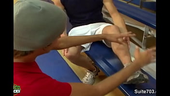 Preview 1 of Xxx Vissio - Sexy gay jocks fucking in the gym