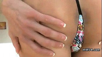 Preview 2 of Scx Vedo - Horny MILF Can&#039_t Wait To Fuck Hubby