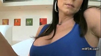 Preview 1 of Scx Vedo - Horny MILF Can&#039_t Wait To Fuck Hubby