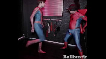 Preview 3 of Cock Sikis - Captured Spyder-Man