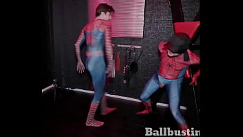 Preview 1 of Cock Sikis - Captured Spyder-Man