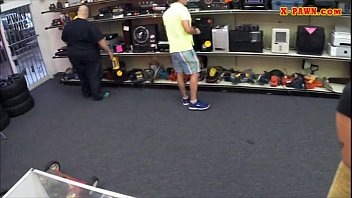 Preview 1 of Young Rape Clip - Hot ass coed posed naked and got fucked at the pawnshop
