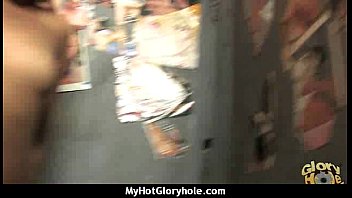 Preview 2 of Wah Sing Just - Natural cute black teen tries out gloryhole 27