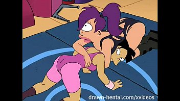 Preview 1 of German Online Sex Nogori - Futurama Hentai - Hand-to-pussy training
