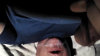 Preview 4 of Tube Blowjob Melayu - jbarths messy self facial