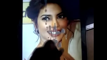 Preview 3 of Odia Wwwcom - Cum Short Tribute To Prianka Chopra&#039_s face
