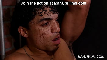 Preview 4 of Janfi Lin - Licking my feet while I wank with Marco Lorenzo &amp_ Amone Bane at ManUpFilms
