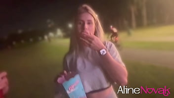 Preview 3 of Xxxec Vid - Reencontramos o motoboy no parque e fomos parar no motel! A loira gostosa adora uma aventura a tr&ecirc_s!