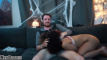 Preview 3 of Village Family Sleeping Porn - Casting Shy Black Teen Amateur gets Face Fuck &amp_ Blowjob