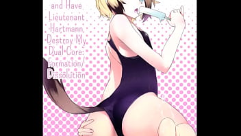 Preview 1 of Night Deras - Sexy anime girl ballbusts guy till he faints