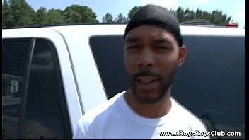 Preview 1 of Cum In Moud - BlacksOnBoys - Interracial hardcore gay porn videos 16
