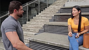 Preview 1 of African Teen Forced - Colombian porn star gets fucked in the ass by a foreigner in exchange for many dollars - Salome Gil