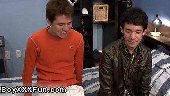 Preview 2 of Nins Mercedes - Gay video Leon Cums while getting his bum banged hard! He later gets