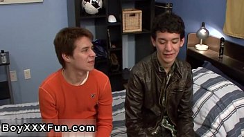 Preview 1 of Nins Mercedes - Gay video Leon Cums while getting his bum banged hard! He later gets
