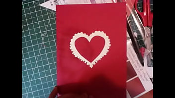 Preview 1 of Suck My Tits Until I Drip - Gay pop-up Valentines card!