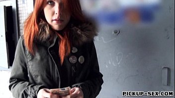 Preview 1 of Nanga Mujra Porn Porn - Redhead Czech girl screwed up and facialed for money