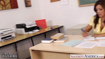 Preview 1 of Deep Deepa - Chesty teacher Francesca Le fuck her young student