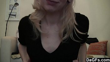Preview 1 of Black Pussy Indian - Dagfs - Striptease And Masturbation By A Young Blonde On Webcam